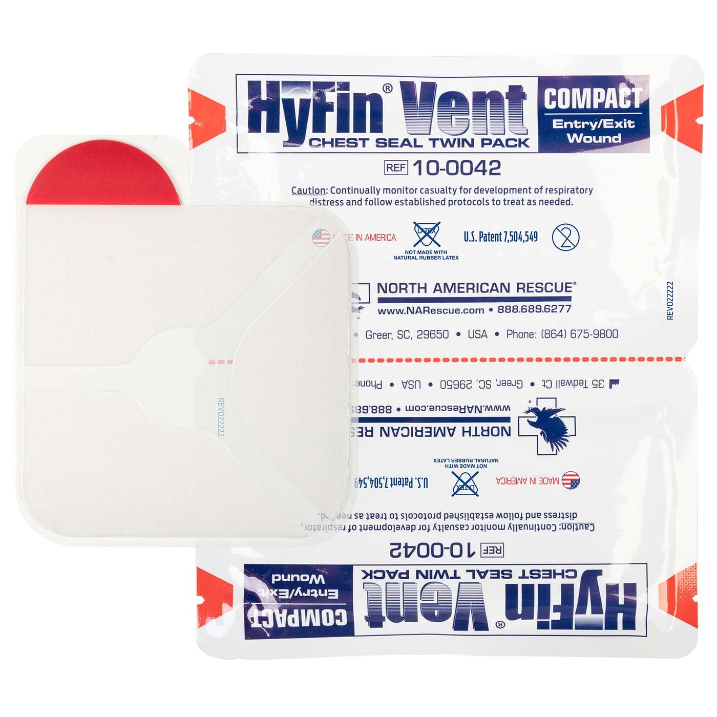Medical - HyFin Chest Seal Dressing - Combo Pack
