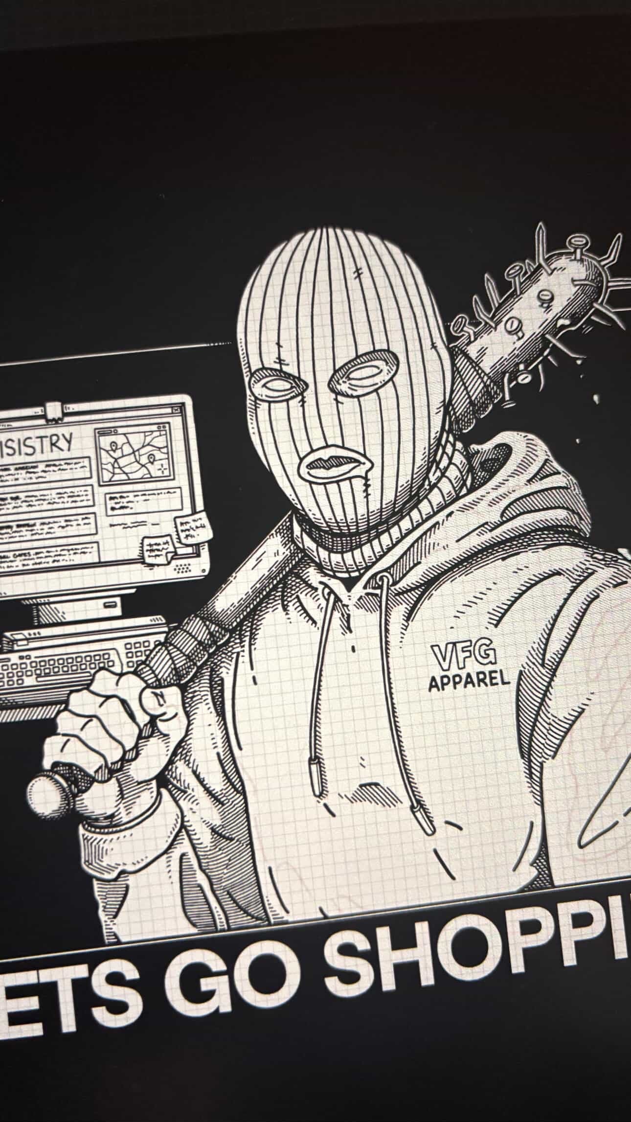 Hoodie - Let's Go Shopping