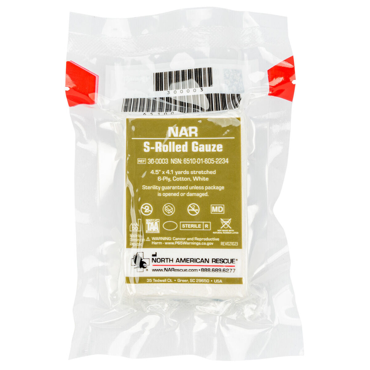 Medical - NAR S-Rolled Gauze