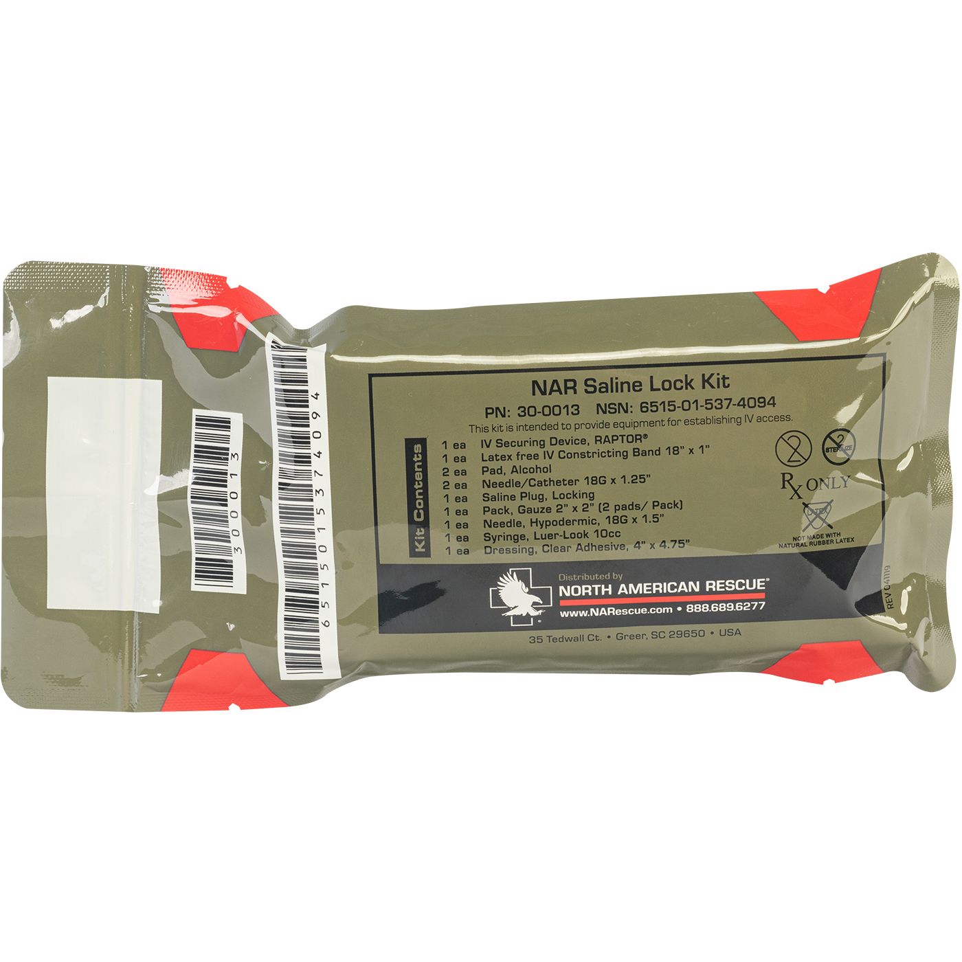 Medical - NAR Saline Lock Kit