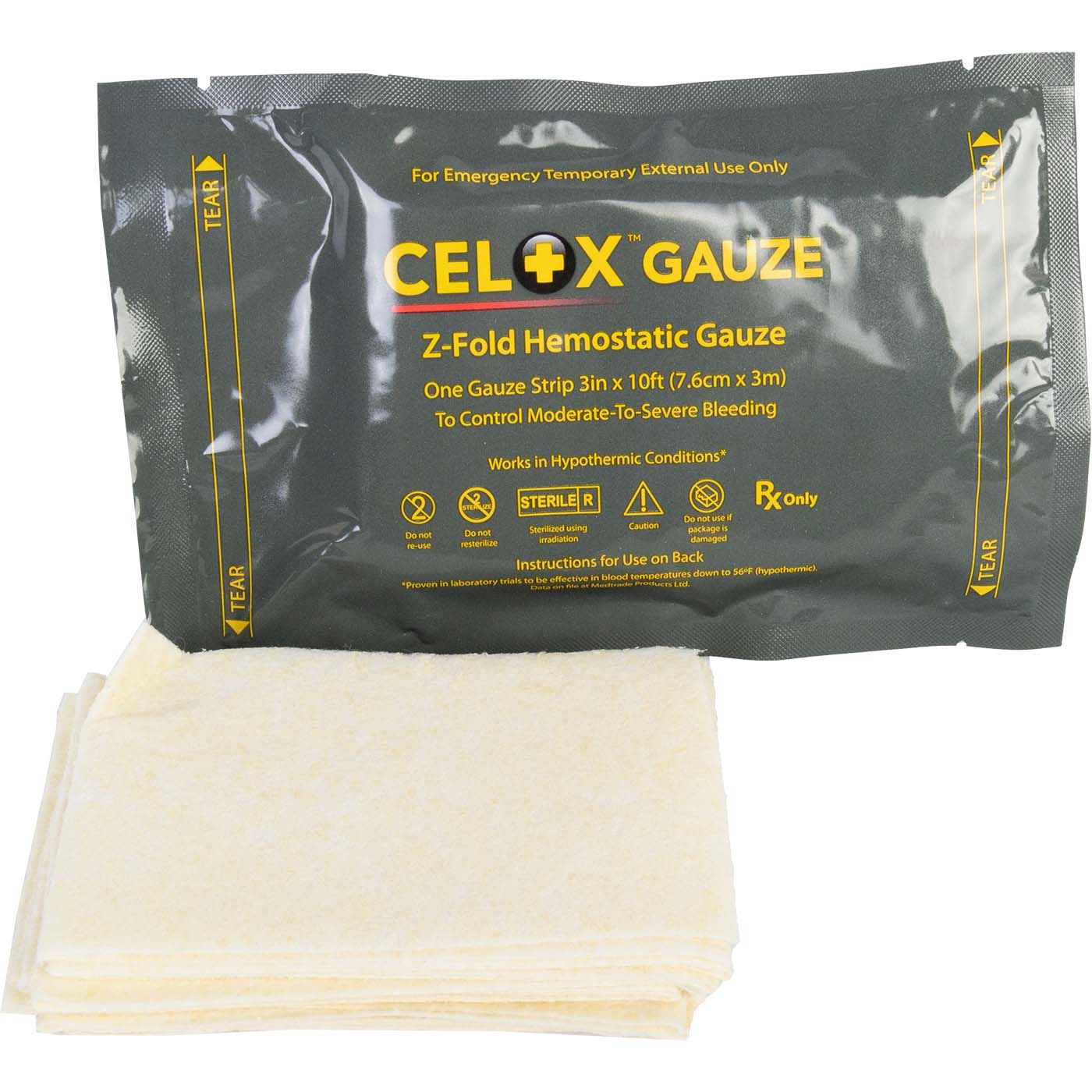 Medical - CELOX Z-Fold Hemostatic Gauze
