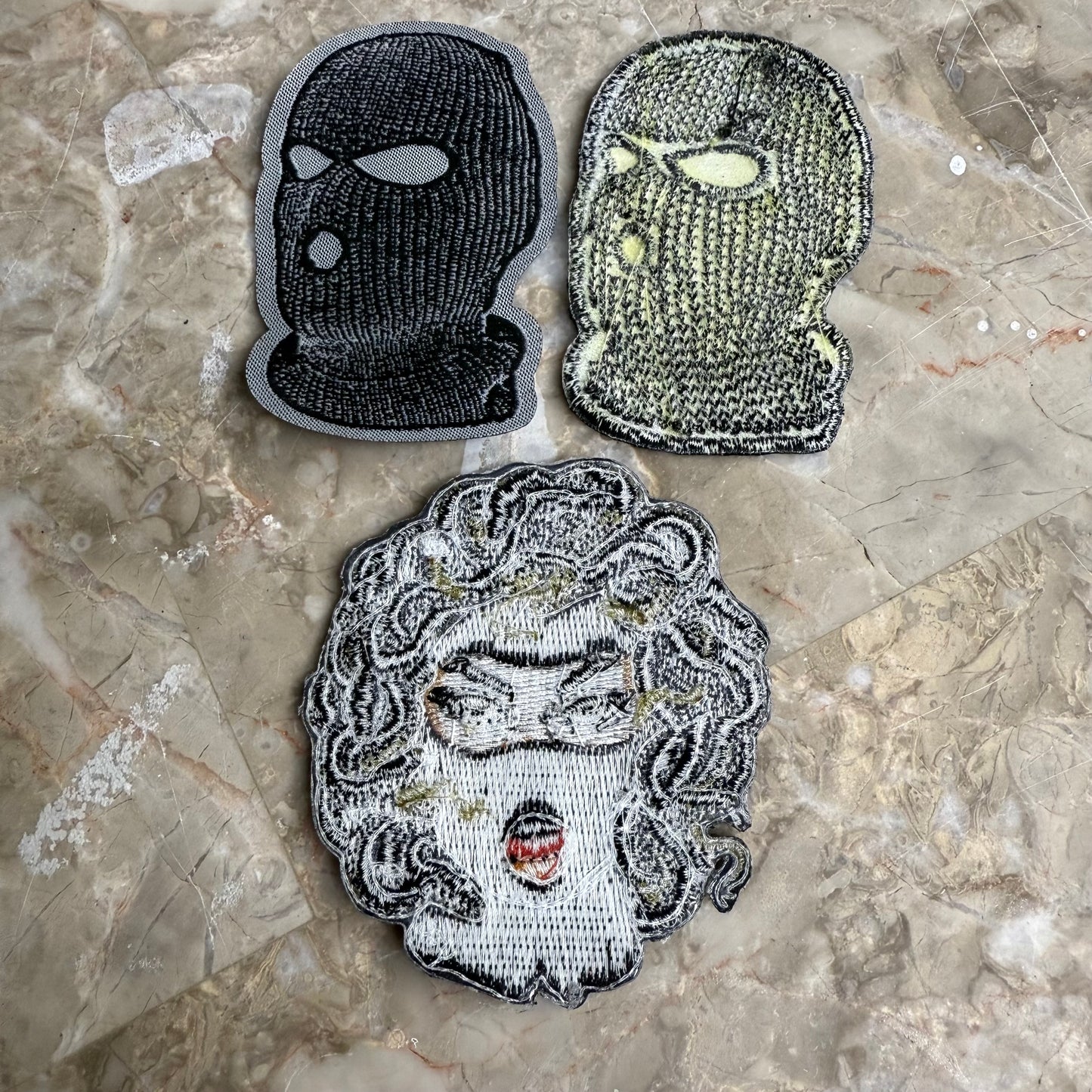 Patches - Iron On Balaclava and Medusa's Revenge