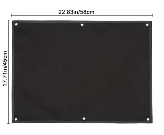 Gear - Patch Wall Black Hook and Loop