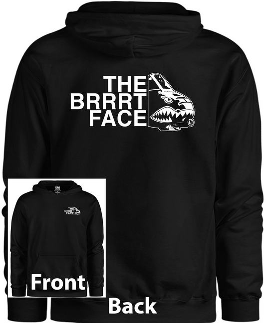 Hoodie - A-10 Warthog The Brrrt Face