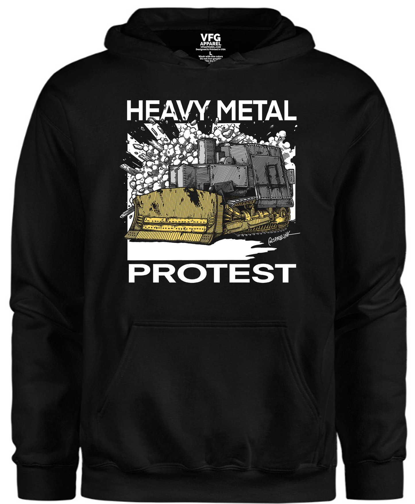 Hoodie - Heavy Metal Protest