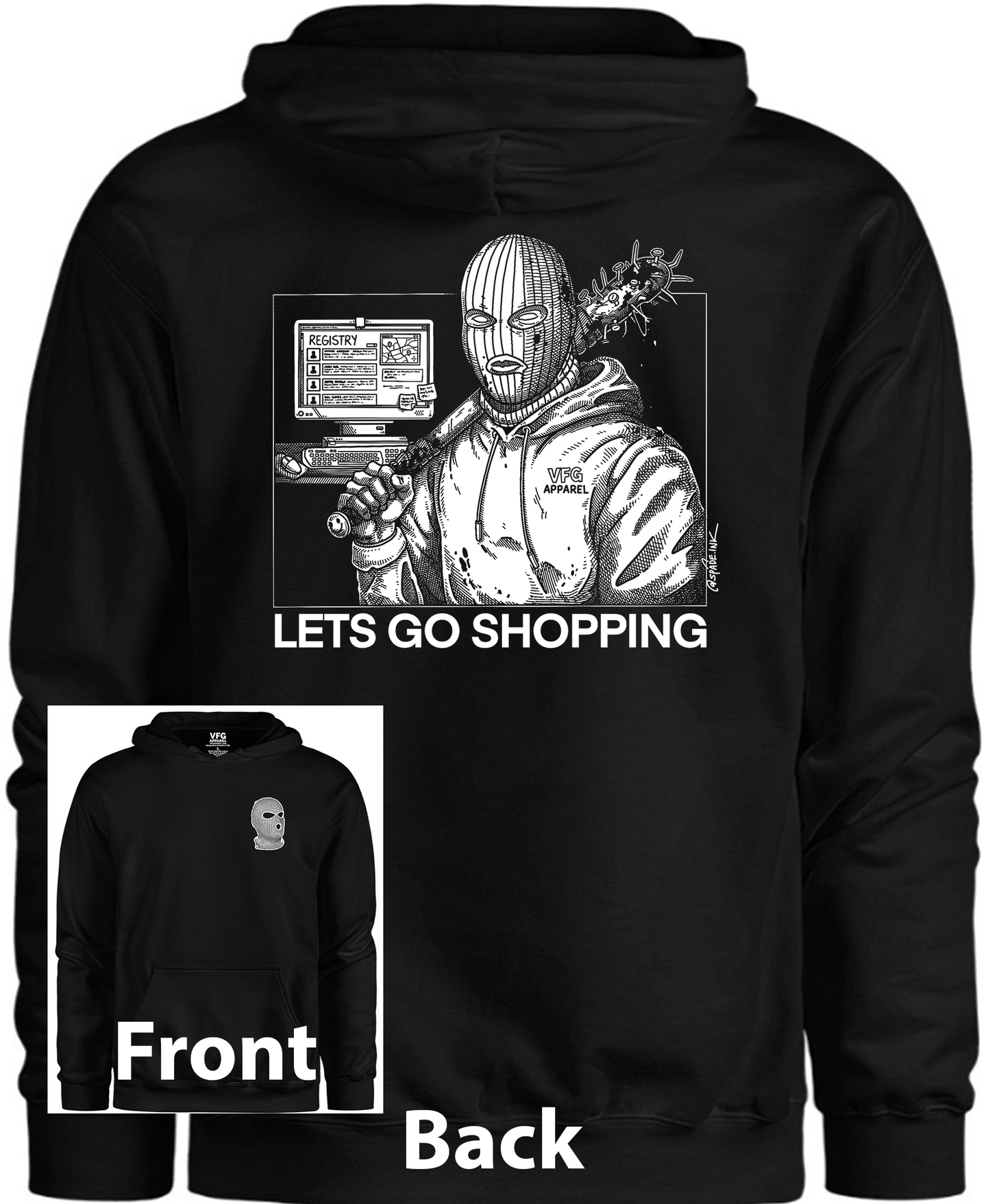 Hoodie - Let's Go Shopping