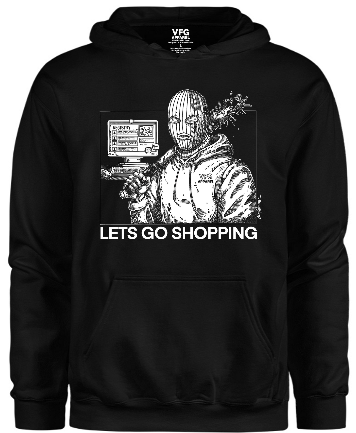 Hoodie - Let's Go Shopping