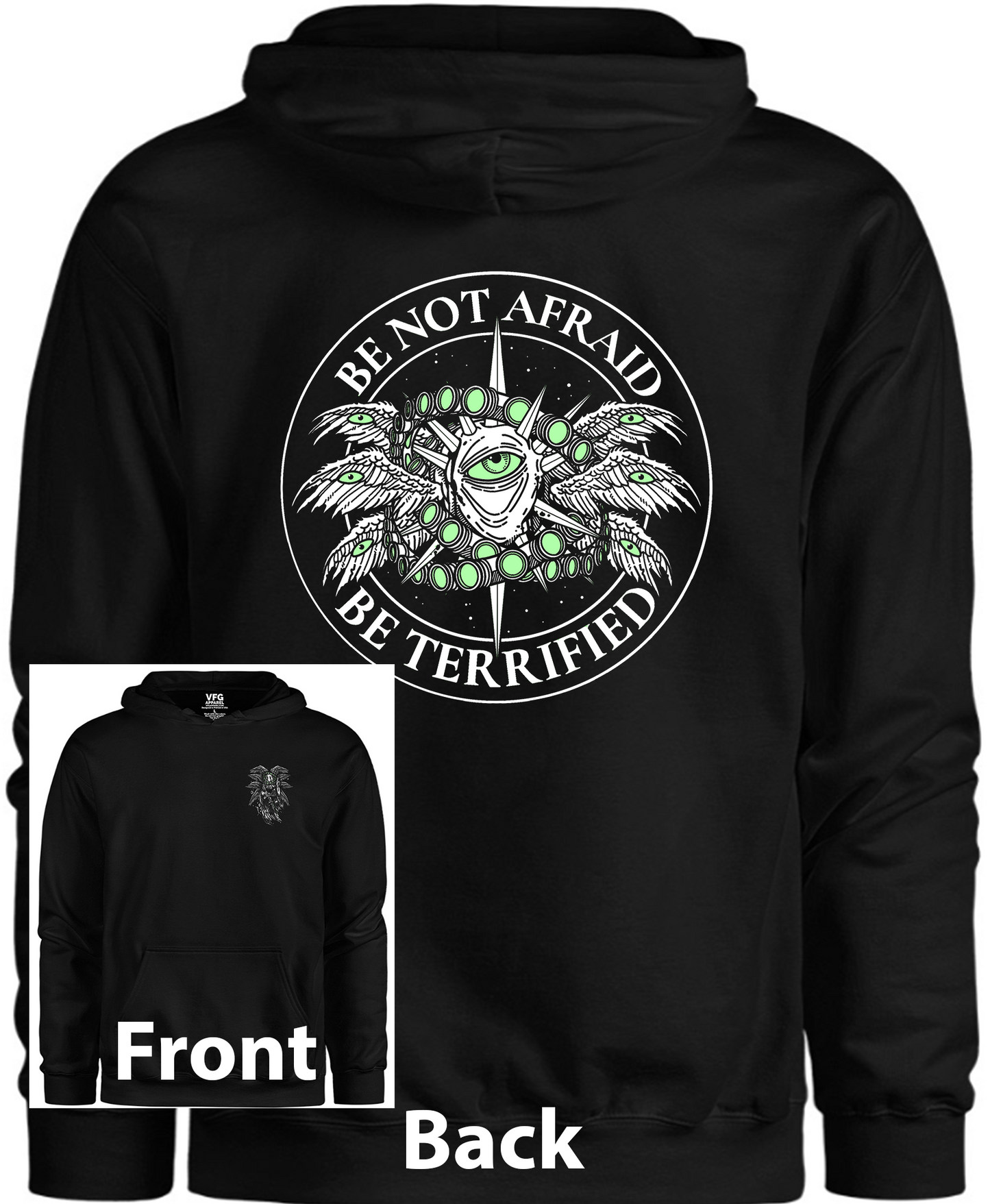 Hoodie - Seraphim Be Not Afriad