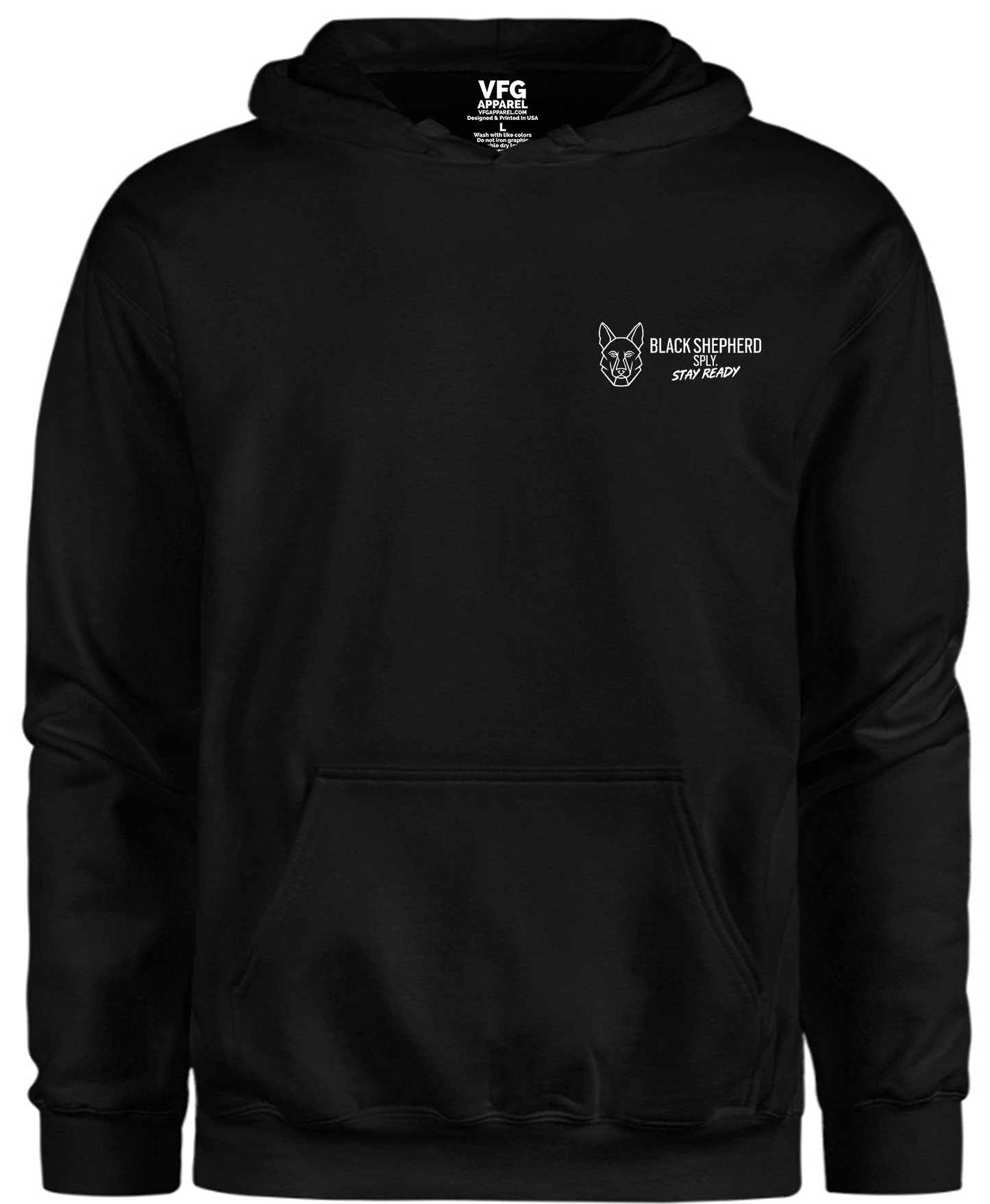 Hoodie - Black Shepherd Supply
