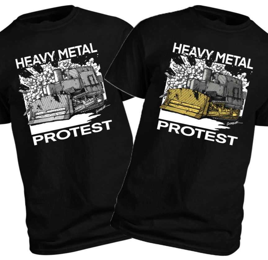 T-Shirt - Heavy Metal Protest