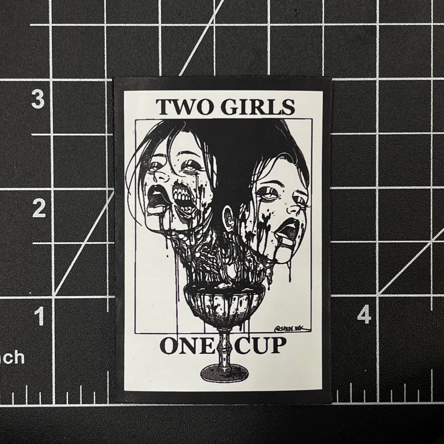 Spade Ink - 2 Girls 1 Cup WT
