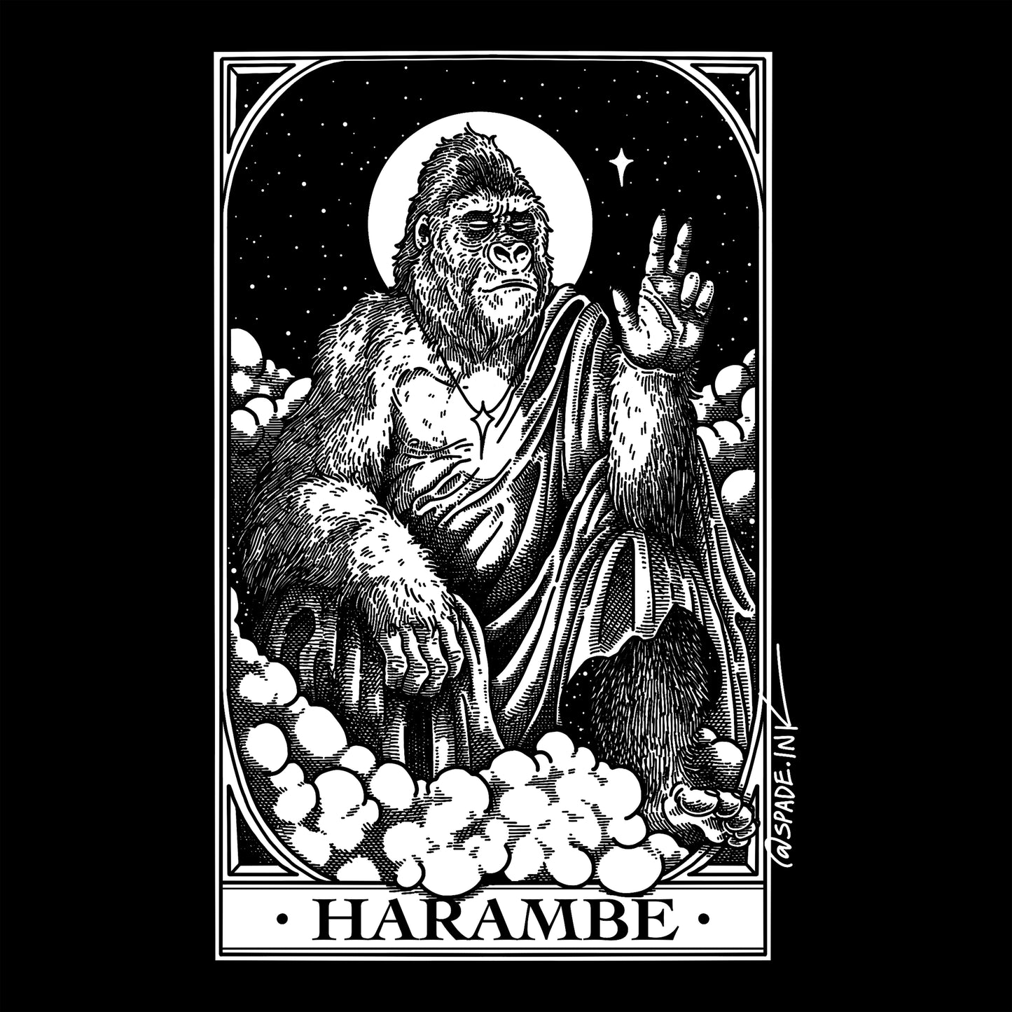 Spade Ink - Harambe