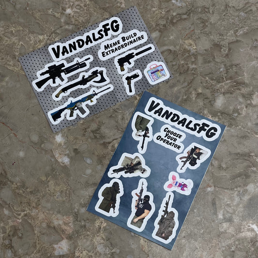 Slaps - VandalsFG Sticker Sheets