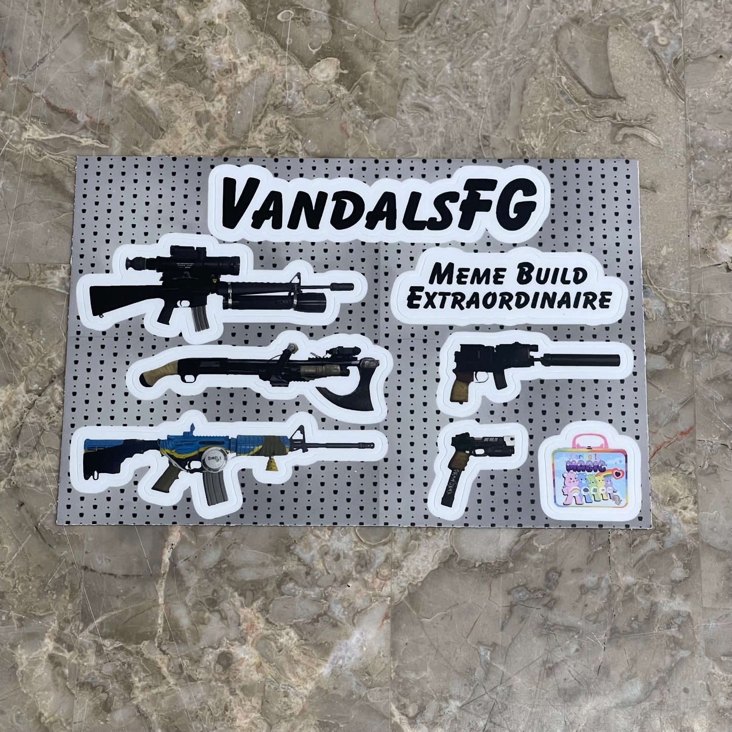 Slaps - VandalsFG Sticker Sheets