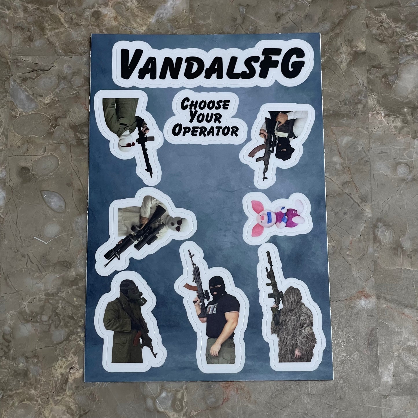 Slaps - VandalsFG Sticker Sheets