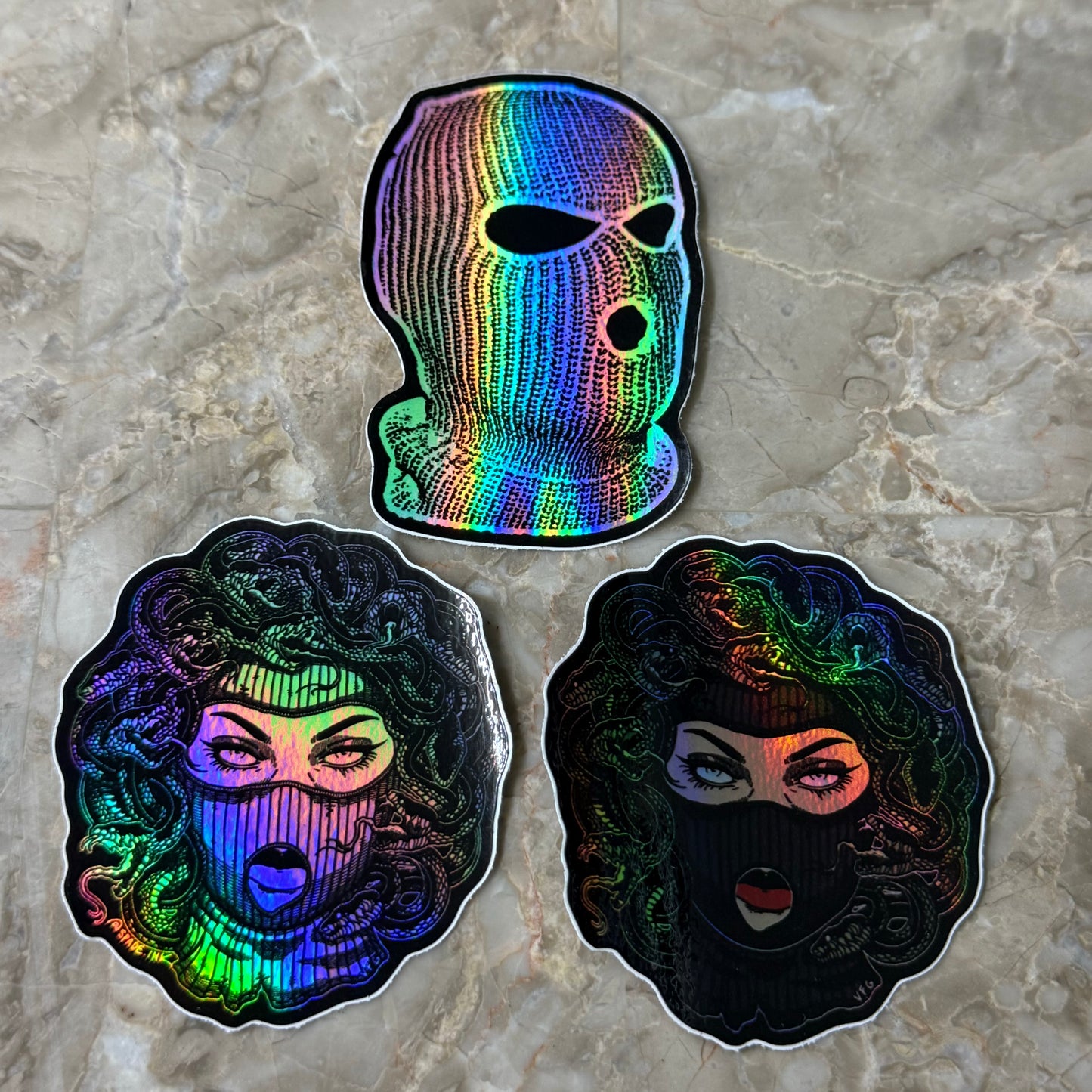 Slaps - Holographic Medusa's Revenge & Balaclava