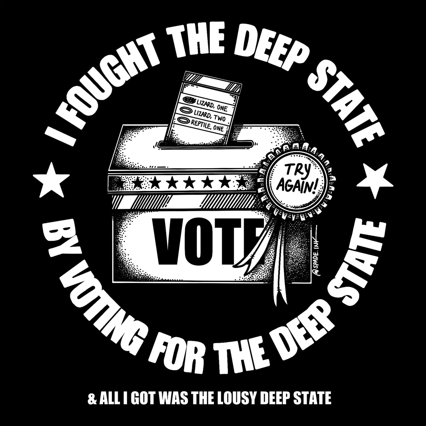 Spade Ink - I Voted