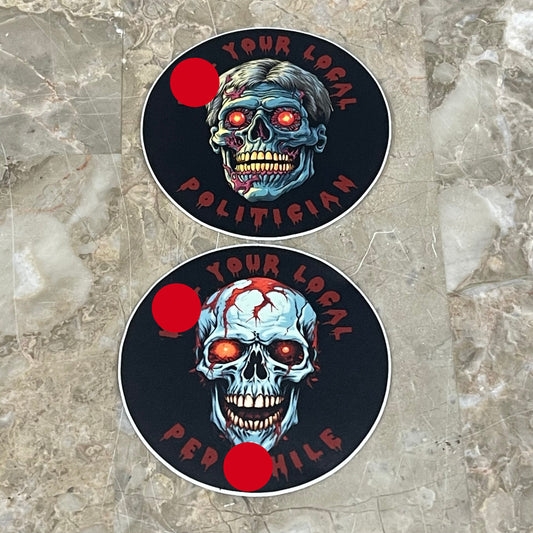 Slaps - They Live Stickers