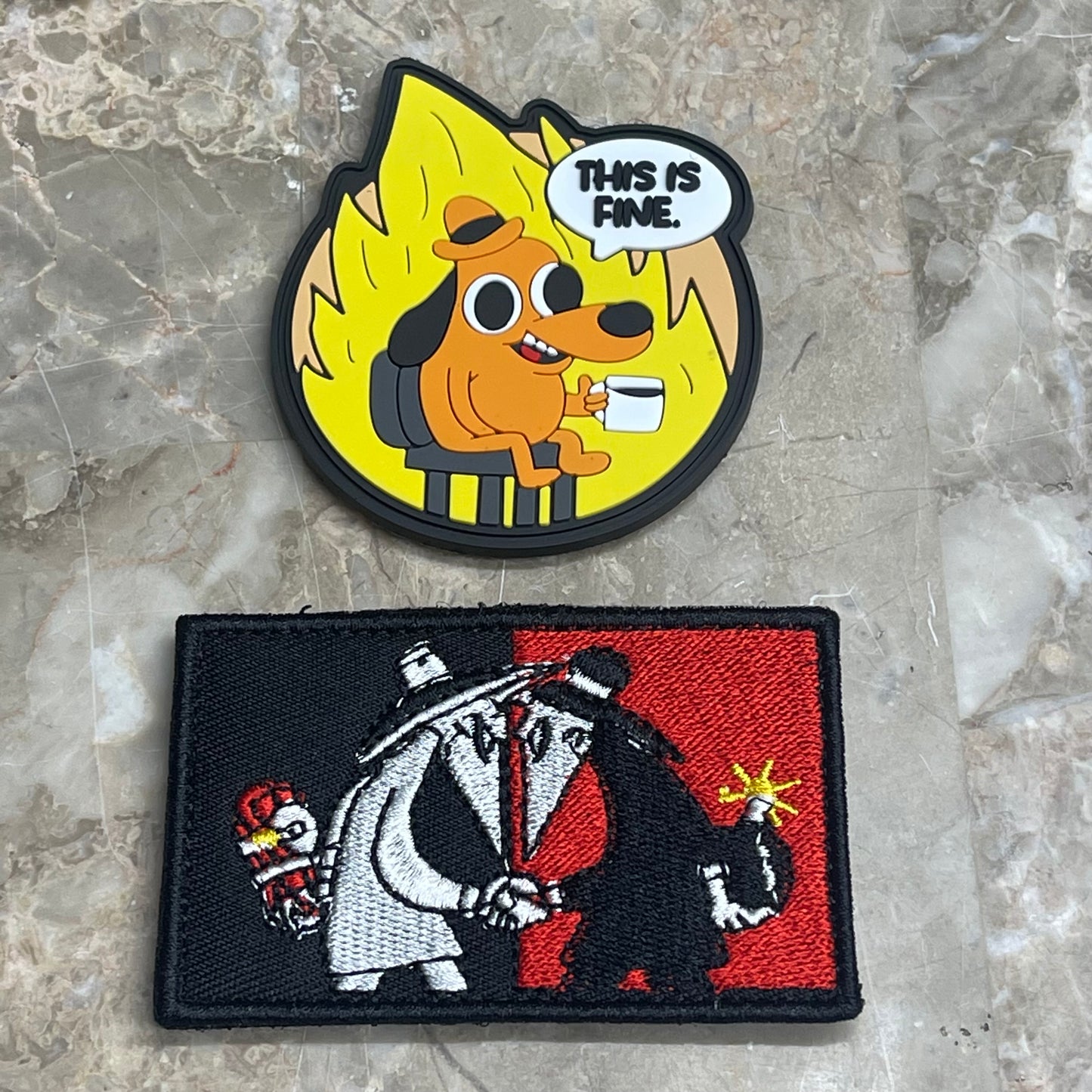 Patches - Spy Vs Spy / This is Fine