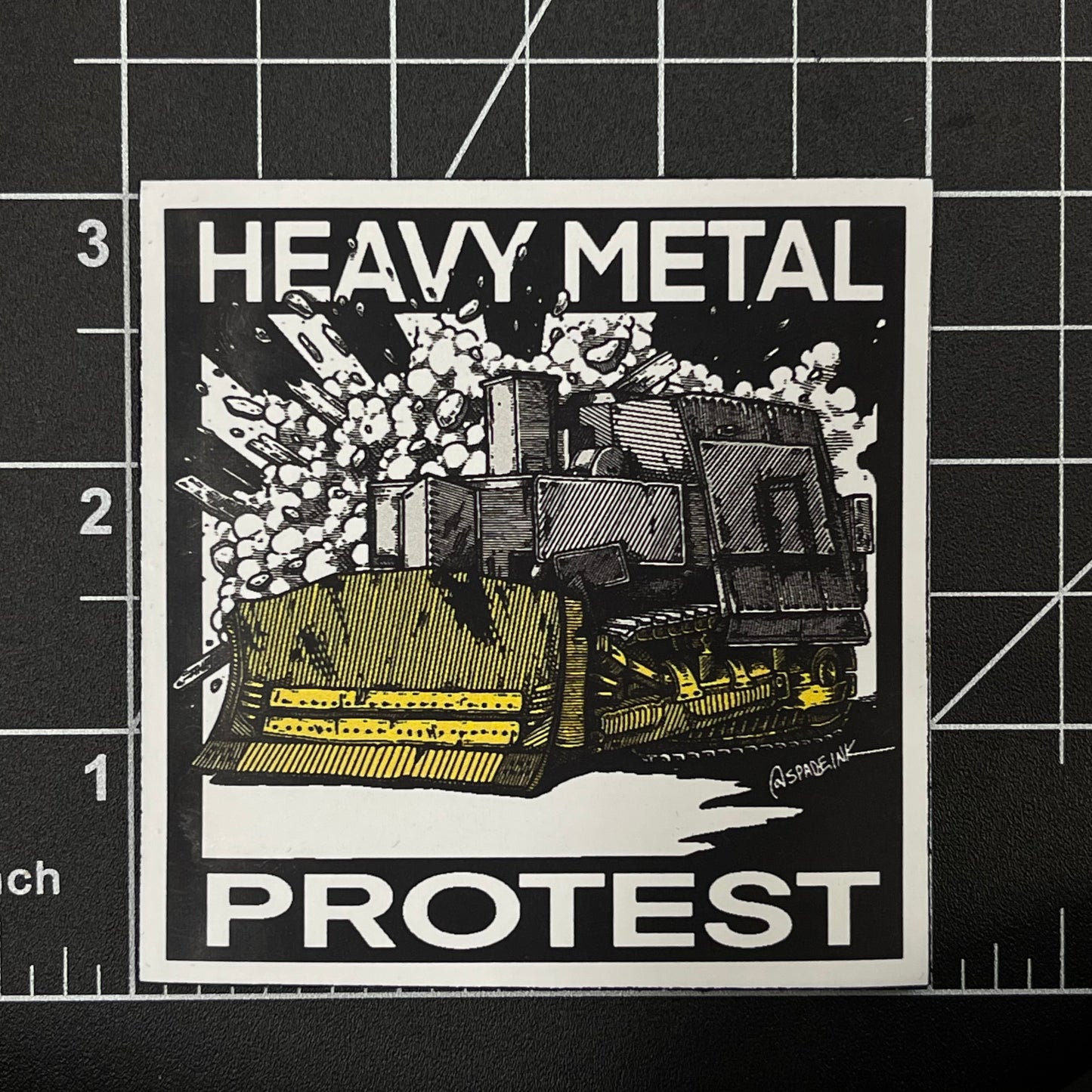 Spade Ink - Heavy Metal Protest Color
