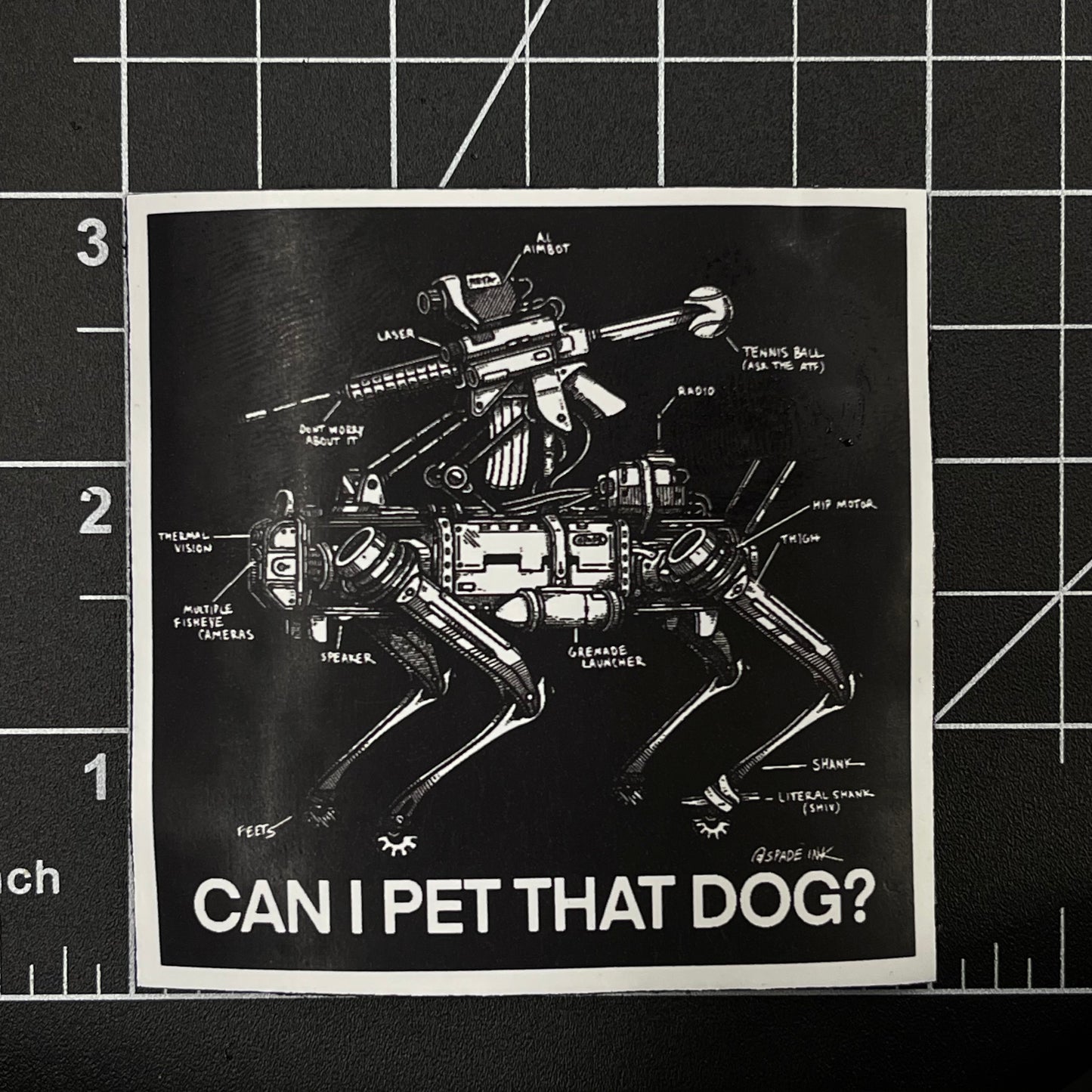 Spade Ink - Robo Dog