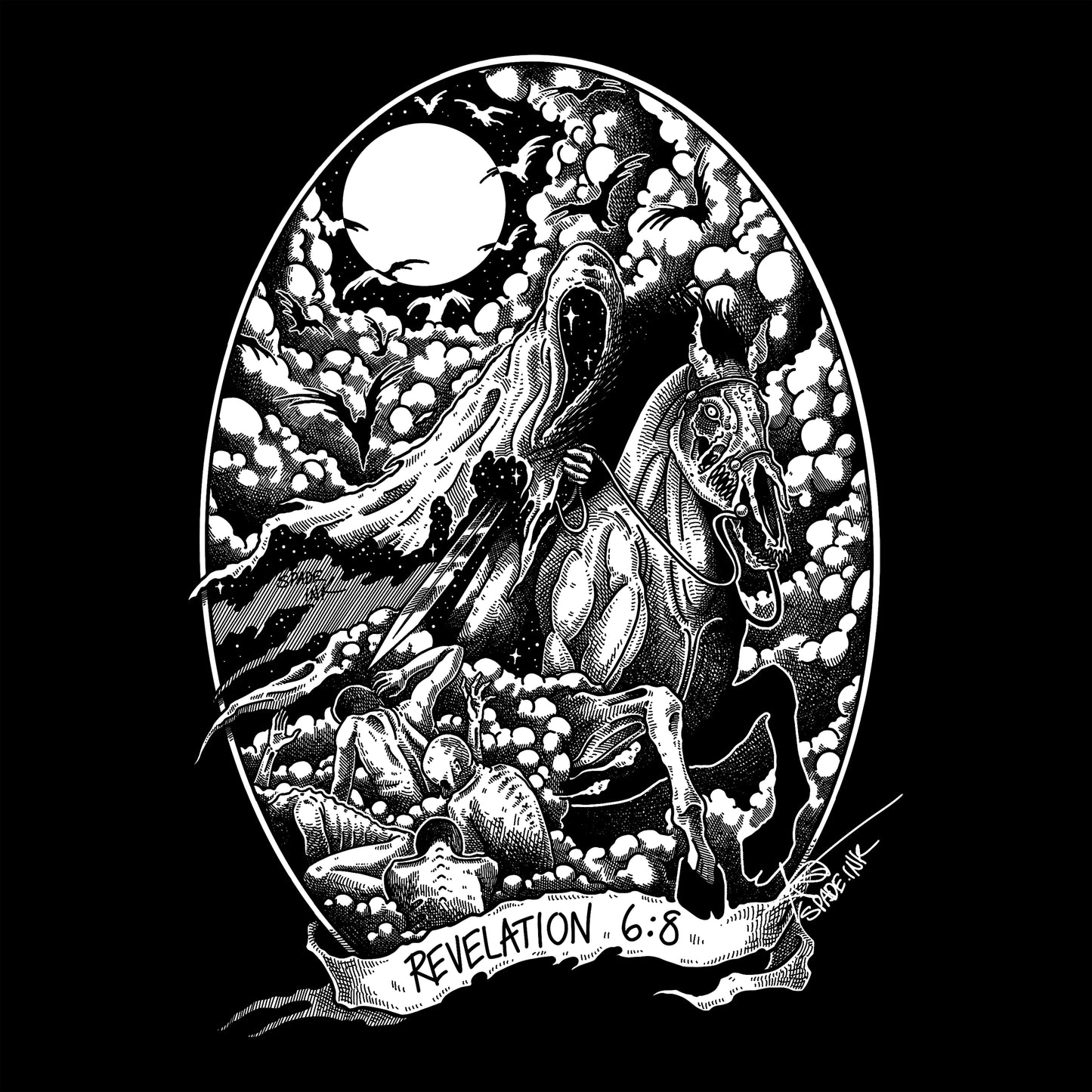 Spade Ink - Revelations 6:8