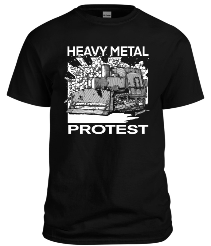 T-Shirt - Heavy Metal Protest