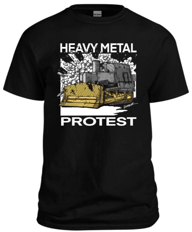 T-Shirt - Heavy Metal Protest