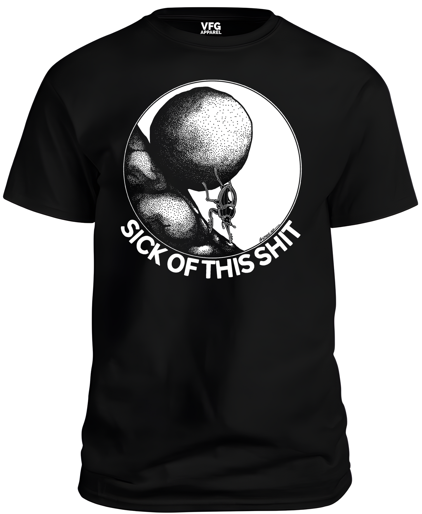 T-Shirt - Sisyphus Bug