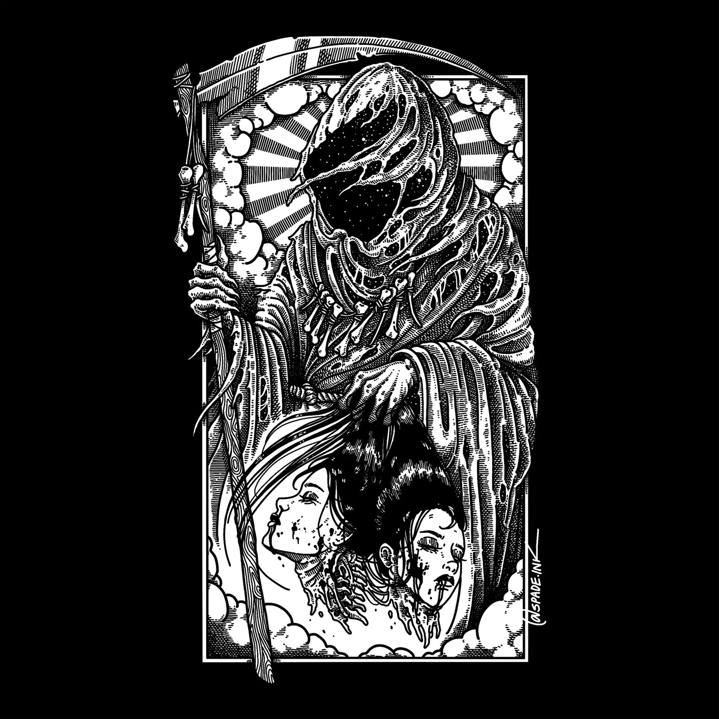 Spade Ink - Grim Reaper BLK