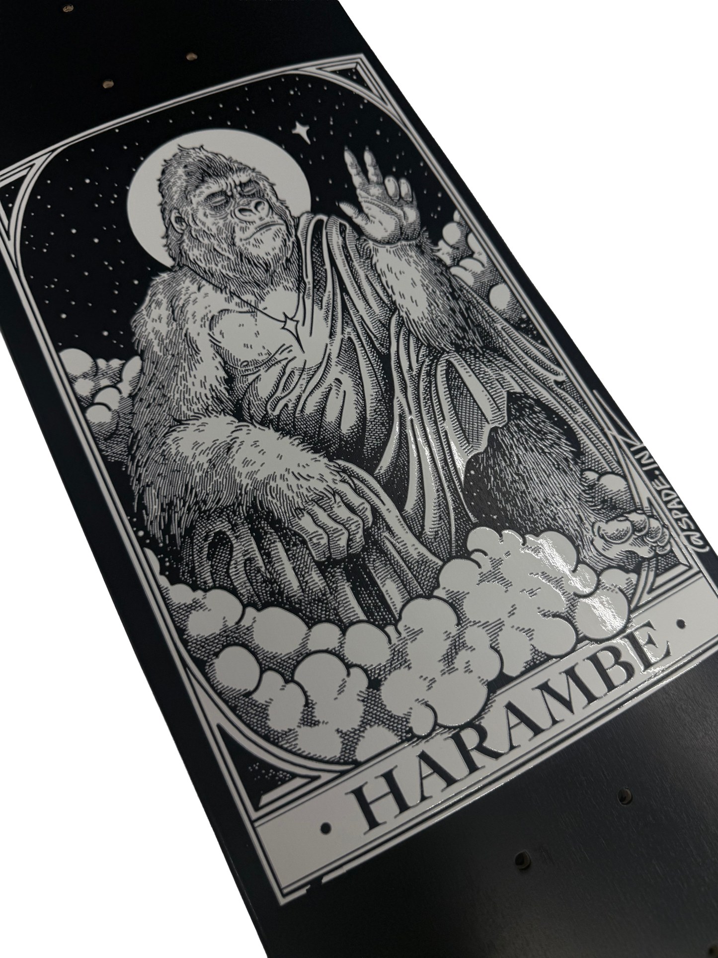 Spade Ink - Harambe Skate Deck