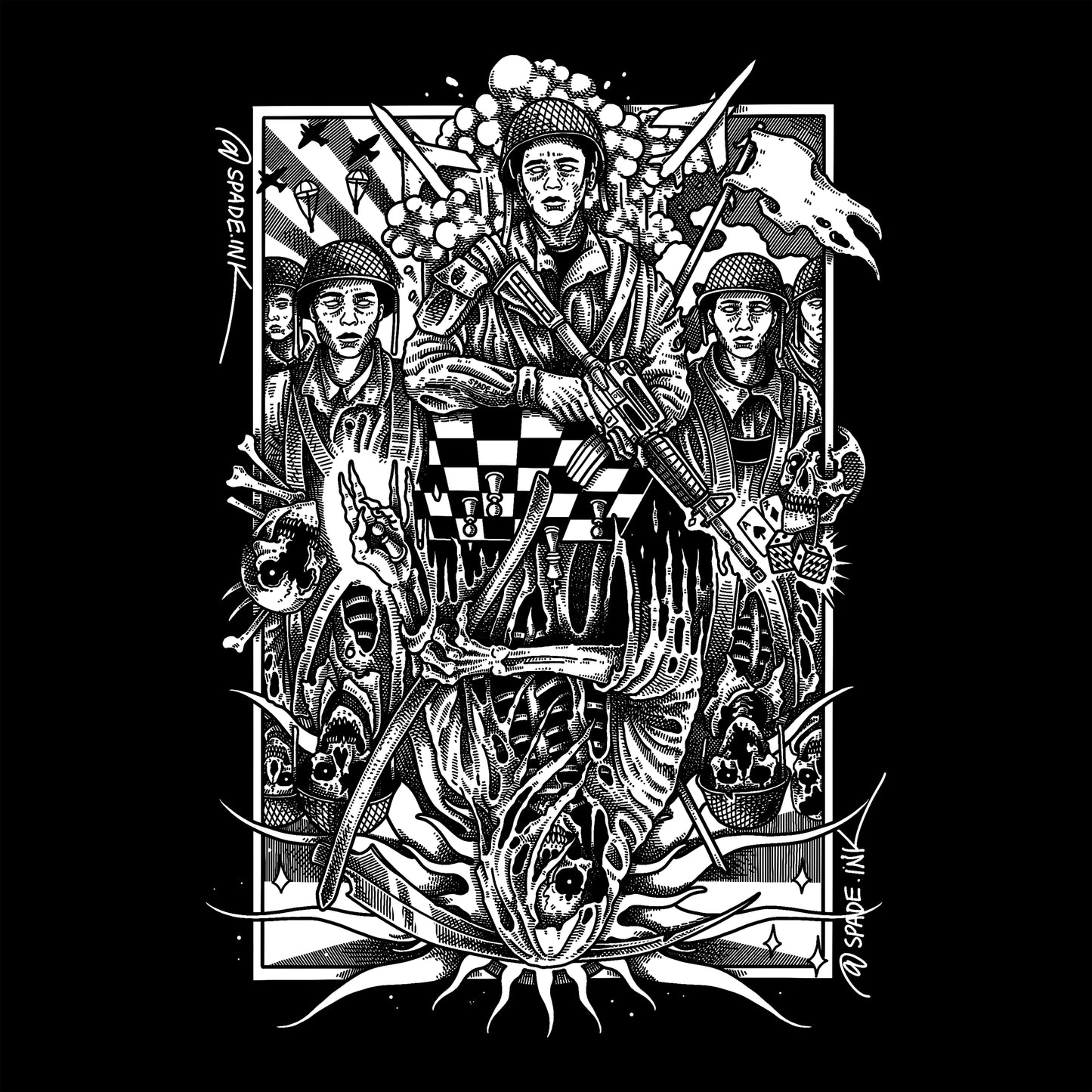 Spade Ink - Life and Death