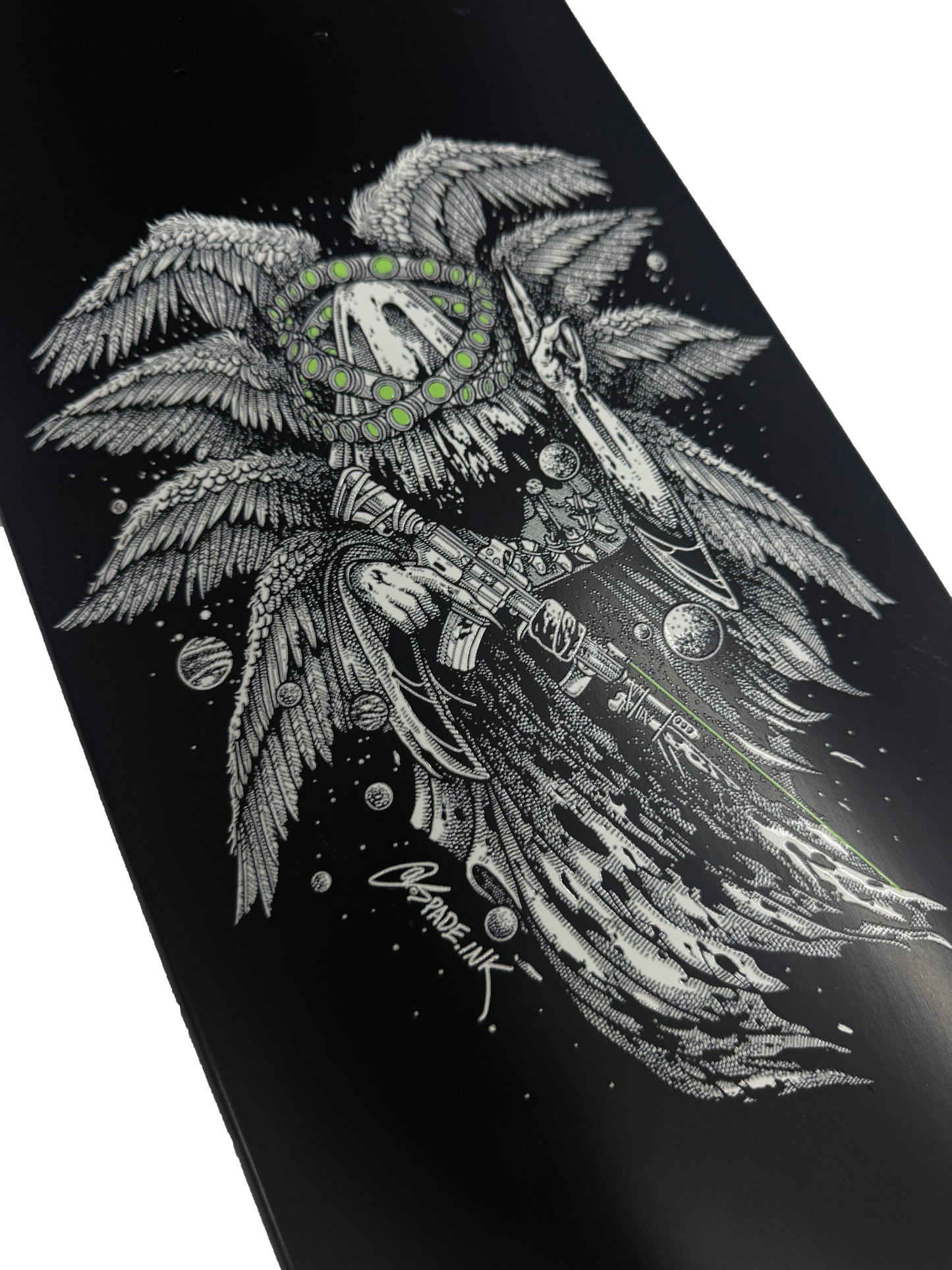 Spade Ink - Seraphim Angel of Death Skate Deck