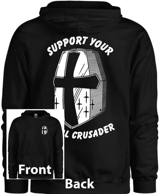 Hoodie - Support Your Local Crusader