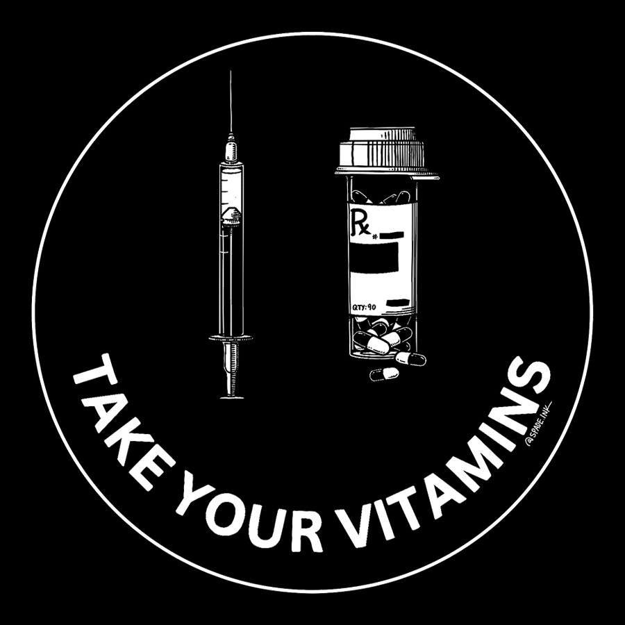 Spade Ink - Take Your Vitamins